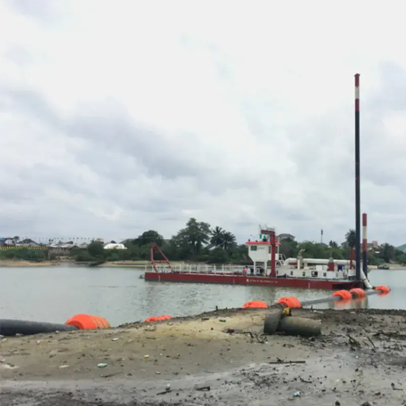 নদীর বালি ড্রেজিং হাইড্রোলিক কাটার সাকশন ড্রেজার